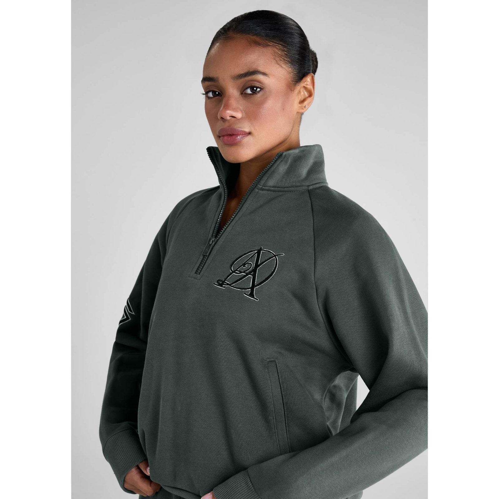 Mikina Aztec Diamond Sporting Half zip dámská Kolekce 2026 - Equiservis.cz