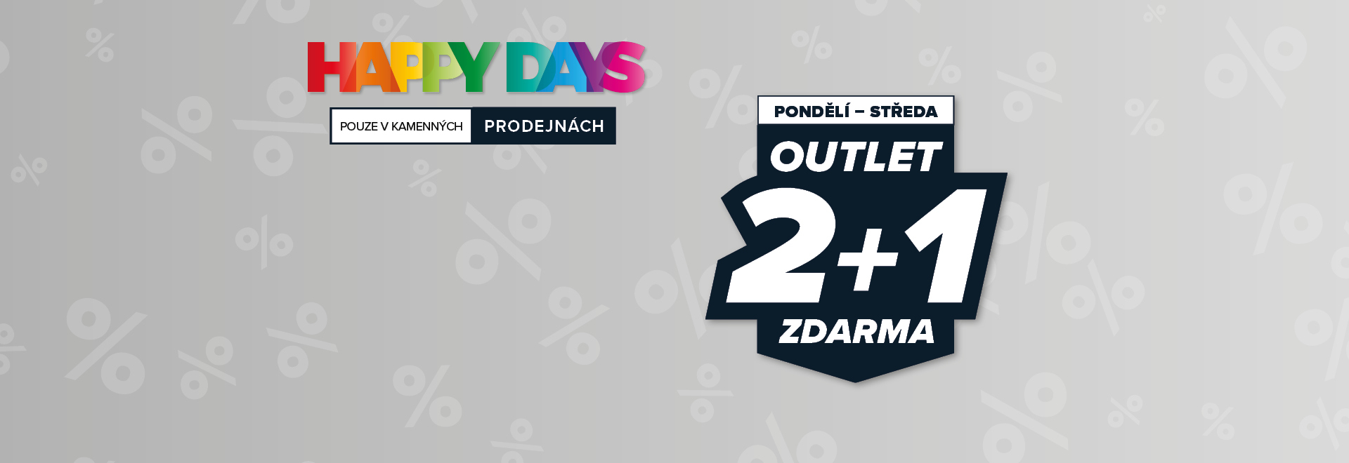 Nejlevnější kousek z outletu máte ZDARMA!