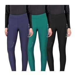 Jeggings Equiline Chunk Grip koleno dámské Kolekce 2022/23