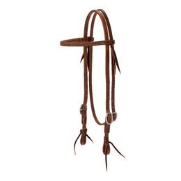 *W* Uzdečka westernová Weaver ProTack® Headstall Straight Brow with Tie Ends