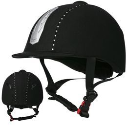 Jezdecká ochranná helma Choplin Aero Strass VG1 DOPRODEJ