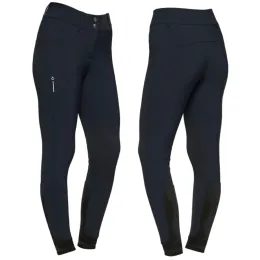 Rajtky Cavalleria Toscana RS Breeches High Waist Knee Grip D36/IT40 tm. modrá SLEVA - zatržené nitě