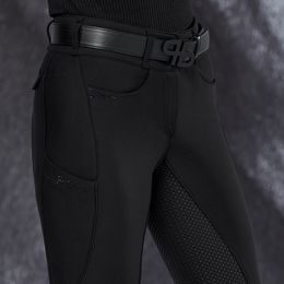 Rajtky Pikeur Laure Highwaist termo Softshell Grip sed dámské KOLEKCE