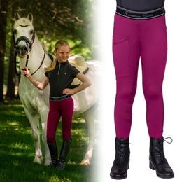 Jeggings QHP Eden Full Grip dětské KOLEKCE 2024