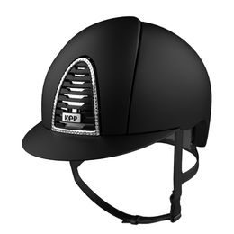 Jezdecká ochranná helma KEP Cromo 2 Textile Swarovski
