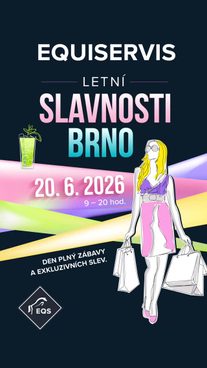 🎉 TOMBOLA NA SLAVNOSTECH BRNO V EQS! 🎉