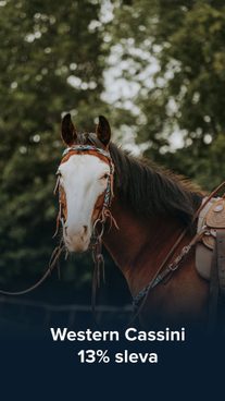 🤩Sleva 13 % na vše od Cassini - samozřejmě i na to westernové! 👍