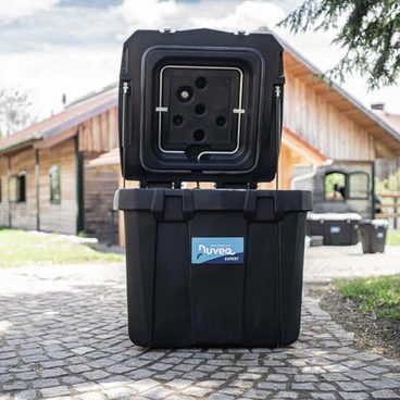 Napařovače sena pro koně