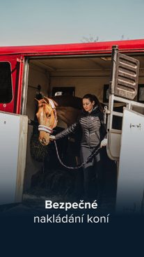 🐎 Bezpečné nakládání koní = dobrá příprava a trénink před cestou, a při nakládání dostatek času, klid a trpělivost!