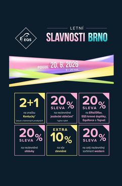 🤩 LETNÍ SLAVNOSTI V Equiservisu už tuto sobotu 20. 6. 2026! 🤩