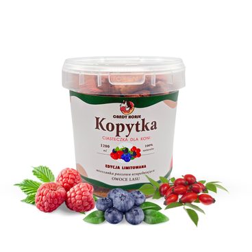 Pamlsky Candy Horse Kopýtka Lesní plody 500g