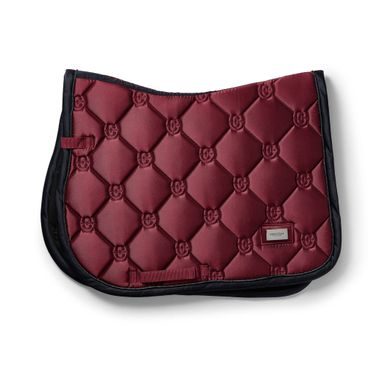 Čabraka na uši Equestrian Stockholm Plain Navy Gold