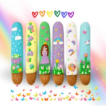 Pamlsky Candy Horse Tyčinky Rainbow World 6ks 375g