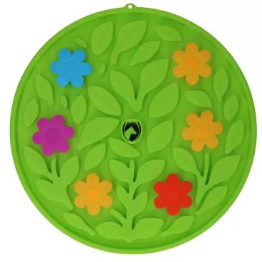 Lízací podložka pro koně Excellent Horse Flower Power