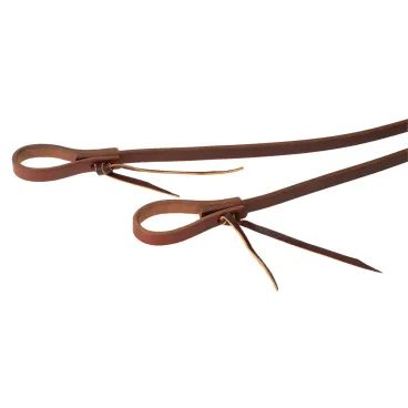 *W* Otěže Weaver Round Braided Latigo Roper 3/8" x 8