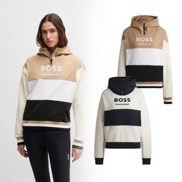 Mikina Boss Equestrian Faye Hoodie dámská Kolekce 2025/26