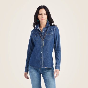 *W* Košile Ariat Farriday Denim dámská