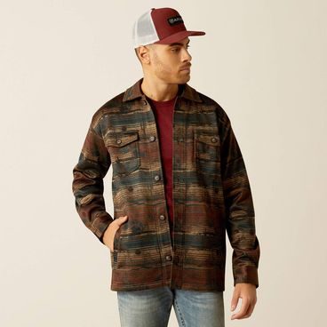 *W* Bunda / Košile Ariat® MNS Caldwell Printed Shirt Jacket pánská DOPRODEJ