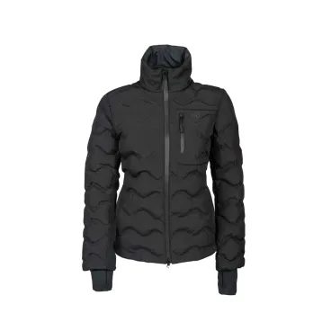 Kabát Wellensteyn Boutique Extra Long MaLiHiTec dámský ebony XS/34 - SLEVA - použité na focení, skvrna