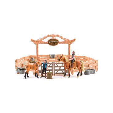 Faunica 96037 - Jízdárna s koňmi