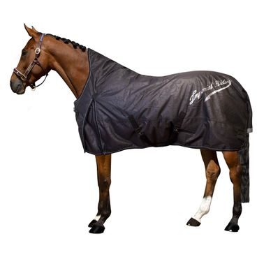 Deka síťovaná HKM Rain Comfort s krkem a laclem pod břicho