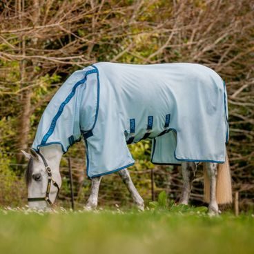 Deka Horseware síťovaná Rambo Protector s odnímatelným krkem