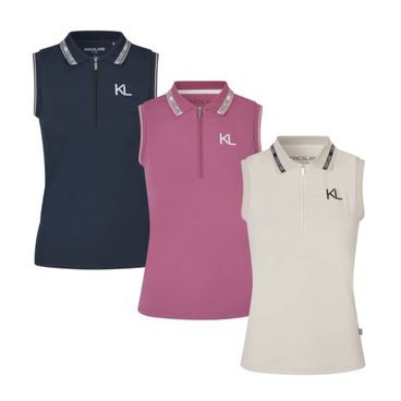 Tričko Kingsland Naira Pique Sleeveless Polo dámské Kolekce 2025