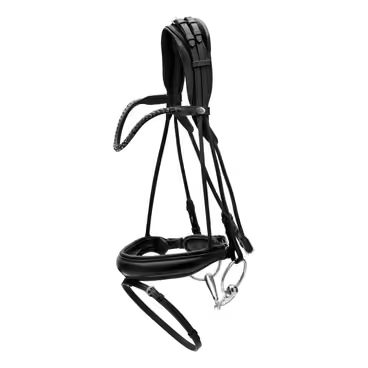 Uzdečka Dy'on Round with Large Noseband Soft Leather SO-10003