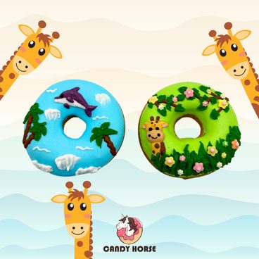 Pamlsky Candy Horse Donut Jungle 90g 2ks