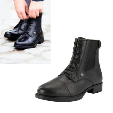 Perka Suedwind Nova Kids Back zip Lace Soft černé - SLEVA - pravá 40 / levá 39