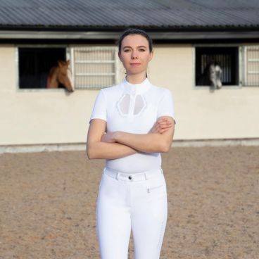 Tričko závodní Cavalleria Toscana American dámské Kolekce