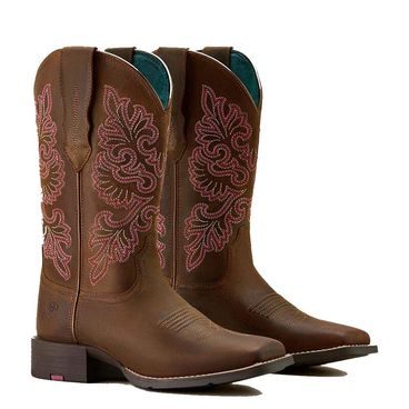 *W* Westernové boty Ariat® WMS Round Up Wide Square Toe StretchFit dámské Kolekce 2025
