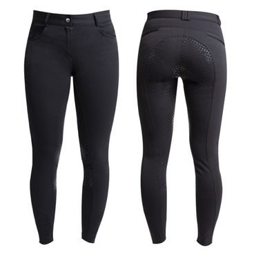 Rajtky Cassini MP SilkShell Grip sed dámské D34 černé - SLEVA - zatrhaný materiál na více místech