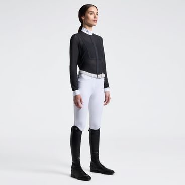 Tričko závodní Cavalleria Toscana Perforated dl. rukáv dámské Kolekce 2026