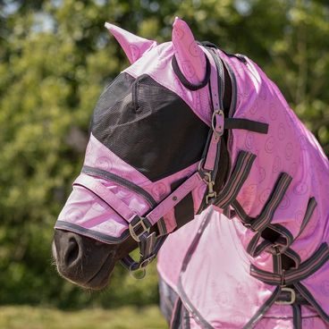 Deka síťovaná HKM Comfort Rain s krkem