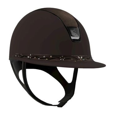 Jezdecká helma Samshield MissShield Shadowmatt 2.0 FB Flower Swarovski Jewelry