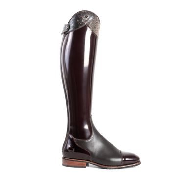 Jezdecké boty Tricolore by DeNiro Amabile-PRO Quick /02 MC 38 M šněrování hnědé - SLEVA - použité na focení