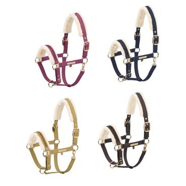 Ohlávka Eskadron Heritage Faux Leather Jewel FF Double Pin Kolekce 2025/26