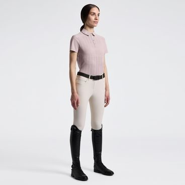 Tričko Cavalleria Toscana Jacquard Jersey Training dámské Kolekce 2026