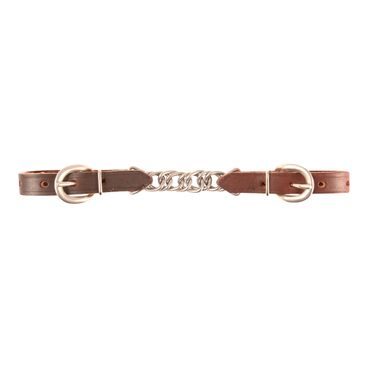*W* Podbradní řemínek Martin Saddlery Curb Strap 3-1/2" Double Link - Latigo Straps