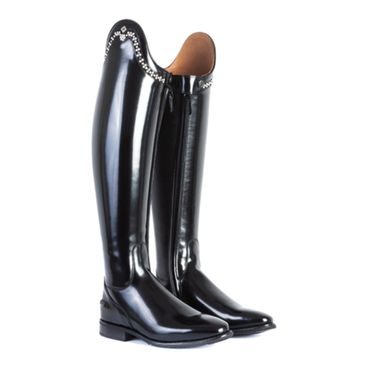 Jezdecké boty DeNiro Dressage Bellini Patent Top Up KOLEKCE