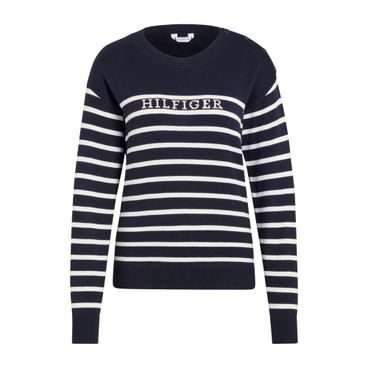Svetr Tommy Hilfiger Fairfield Stripe dámský Kolekce 2025