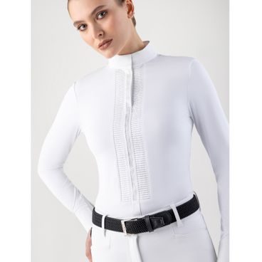 Tričko závodní Equiline Garac s dlouhým rukávem dámské Kolekce 2025/26