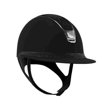 Jezdecká ochranná helma Samshield 2.0 MissShield Shadowmatt Crystal Fabric