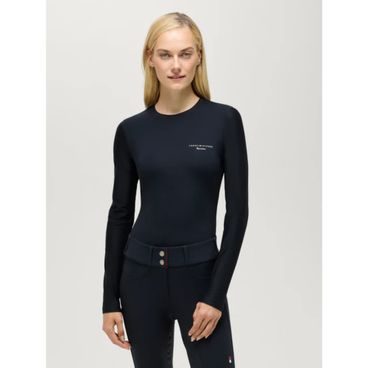 Tričko Tommy Hilfiger Equestrian Adel Sunguard s dlouhým rukávem dámské Kolekce 2026