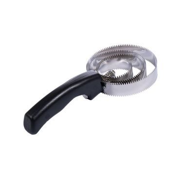 Hřbílko kovové na zabahněného koně HKM OUTLET černá