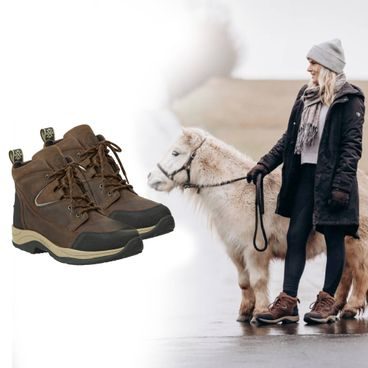 Boty kožené Suedwind Field Lace Waterproof