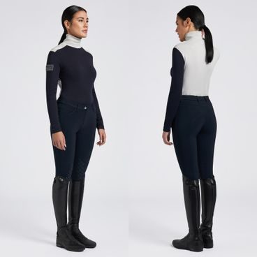 Tričko Cavalleria Toscana Tech Wool dlouhý rukáv dámské Kolekce 2024/25