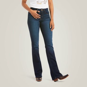 *W* Jeans Ariat R.E.A.L. High Rise Ballary Riding Boot Cut dámské Kolekce 2025