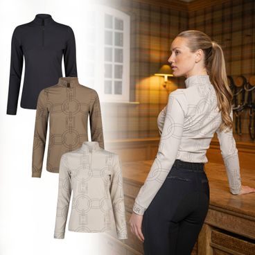 Tričko Pikeur Selection Zip dámské Kolekce 2025/26